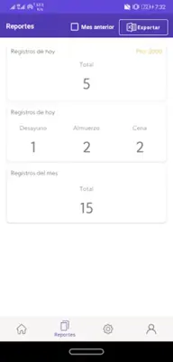 Control de Alimentos android App screenshot 16